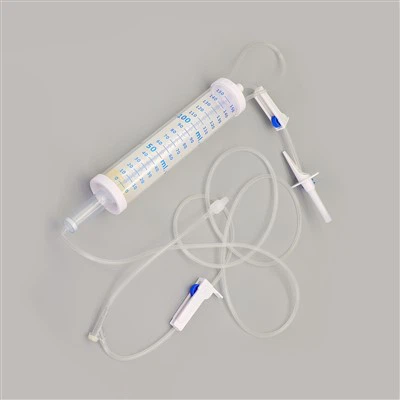 100ml 150ml Medical Burette Infusion Iestatīt pieaugušo bērnu intravenozo pilienu Burette IV, kas uzpūsta ar Burette
